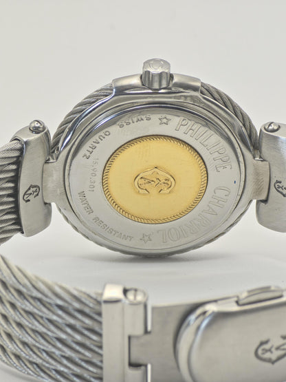 Philippe Charriol Multifunction Quartz Men’s Watch Two Tone Cable Bracelet Box | - 65