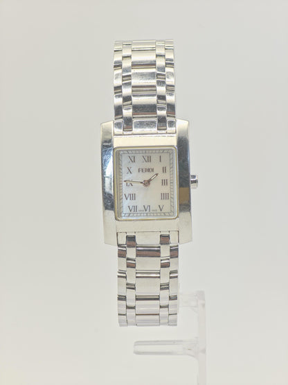 Fendi 155-7000L-889 Quartz Women’s Watch Sapphire Crystal Steel Bracelet Box Card | - 66