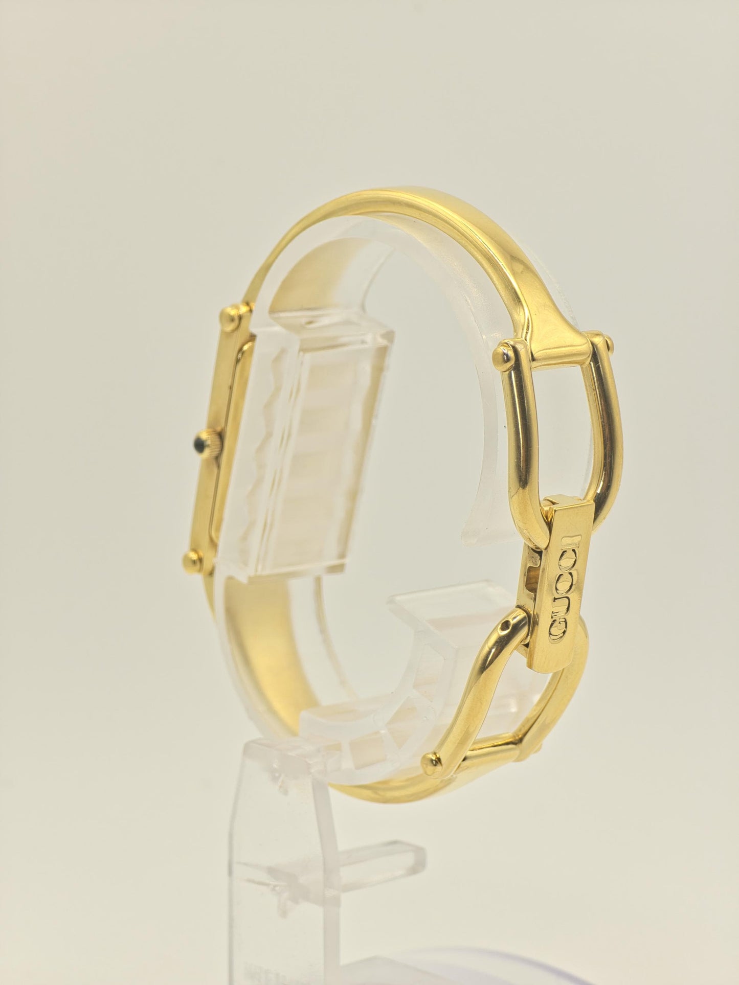 Gucci 0707/1500 15th Anniversary Gold Bangle Women's Swiss Watch Boxed | - 73
