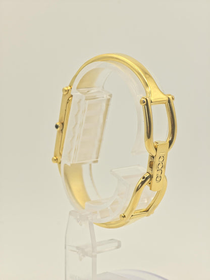 Gucci 0707/1500 15th Anniversary Gold Bangle Women's Swiss Watch Boxed | - 73
