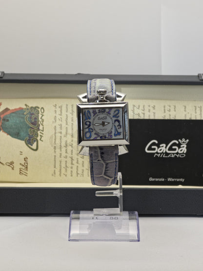 Gaga Milano Napoleone Brevettato Swiss Quartz Watch Box & Warranty Card Unisex | - 76