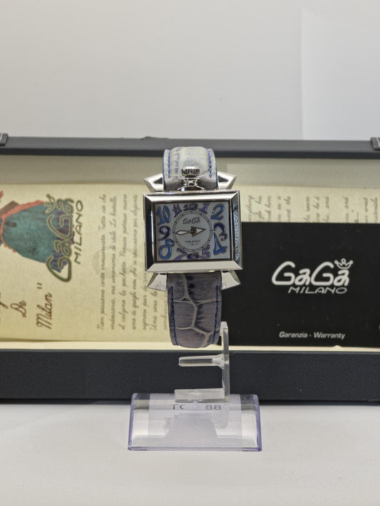 Gaga Milano Napoleone Brevettato Swiss Quartz Watch Box & Warranty Card Unisex | - 76
