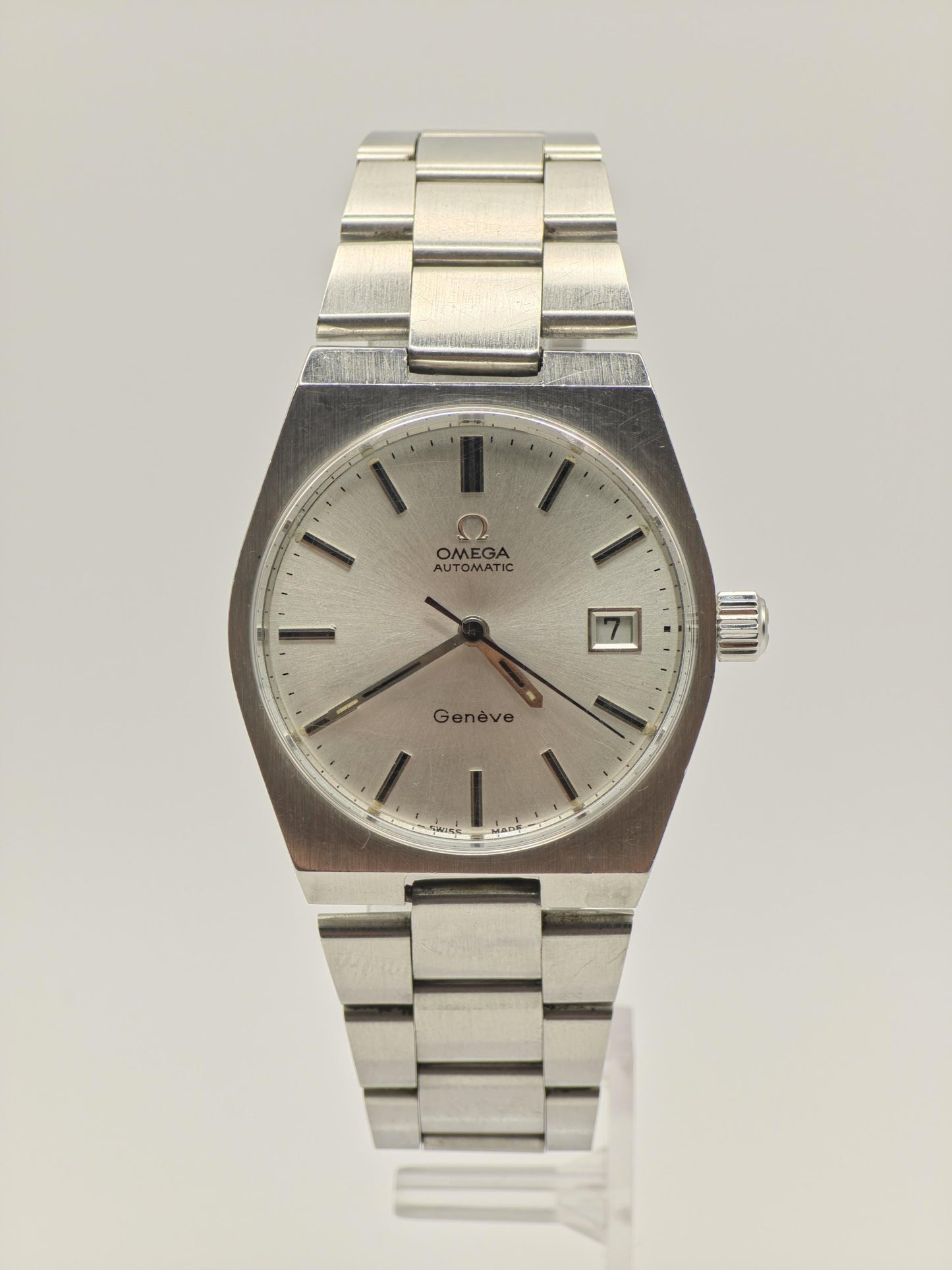 Omega Geneve Automatic Stainless Steel Vintage Watch Men | - 78