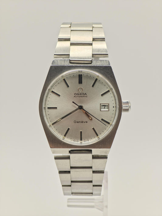 Omega Geneve Automatic Stainless Steel Vintage Watch Men | - 78