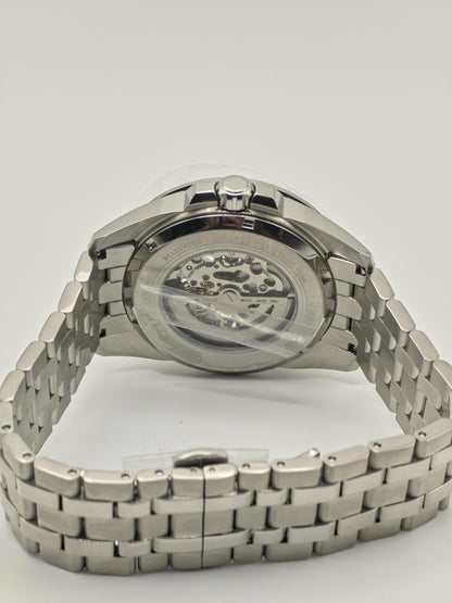 Bulova Automatic Skeleton Dial Stainless Steel Men’s Watch Like New | - 81