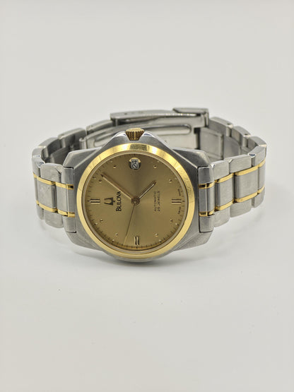 Bulova Automatic 25 Jewels Two-Tone Stainless Steel Men’s Watch Ref. 543000 Swiss Made | - 88