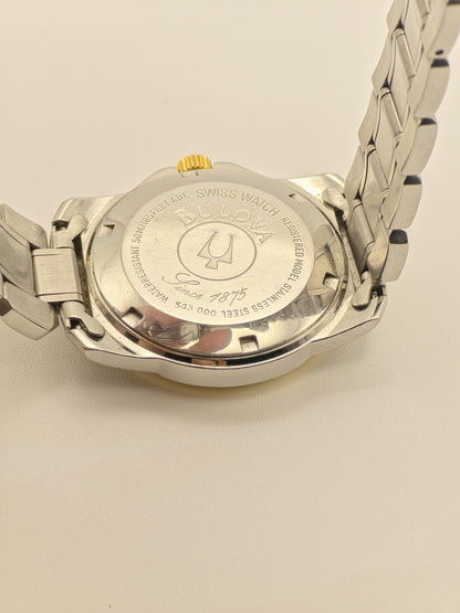 Bulova Automatic 25 Jewels Two-Tone Stainless Steel Men’s Watch Ref. 543000 Swiss Made | - 88