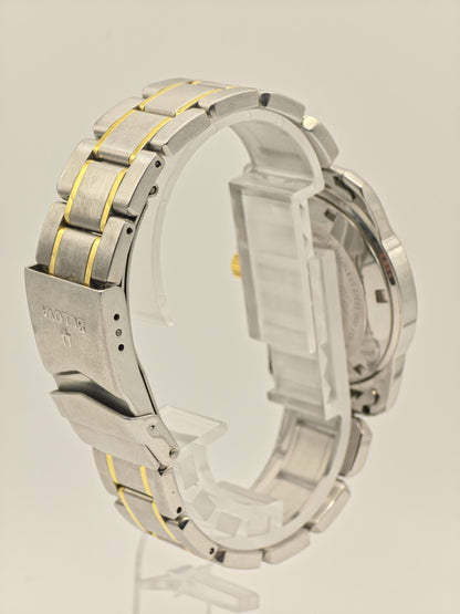 Bulova Automatic 25 Jewels Two-Tone Stainless Steel Men’s Watch Ref. 543000 Swiss Made | - 88