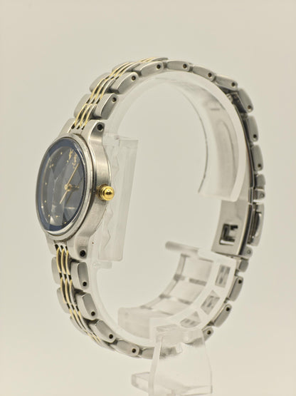 YSL Yves Saint Laurent Quartz Women’s Watch Black Dial Two-Tone Bracelet Ref. 7N0050 | - 89