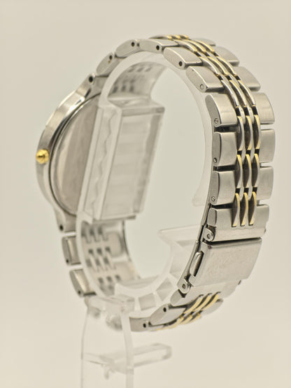 YSL Yves Saint Laurent Quartz Men’s Watch Blue Dial Two Tone Bracelet Ref. 960311 | - 91