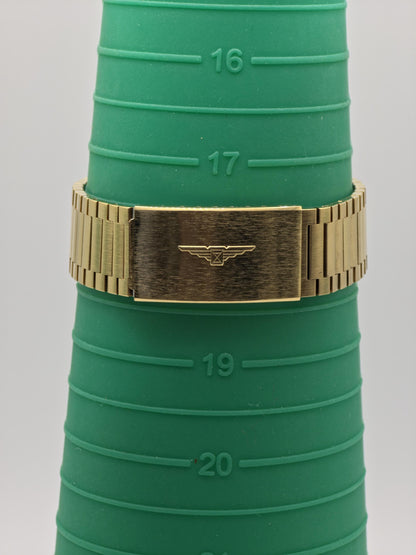 Vintage Longines Automatic Gold Tone Watch Date Display Swiss Made Classic Bracelet - 13