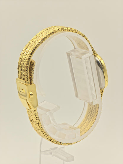 Vintage Longines Quartz Ladies Watch Gold Tone Swiss Made Elegant Bracelet Style - 15