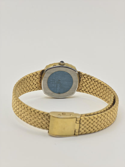 Vintage Charles Vögele Quartz Ladies Watch Gold Tone Swiss Style Elegant Bracelet - 17