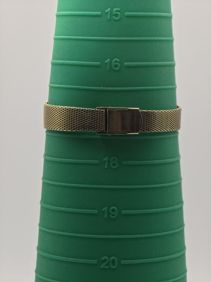 Rado Jade Vintage Gold Tone Women Watch | Swiss Made | Quartz | Mesh Bracelet | Ref. 5527 | - 21