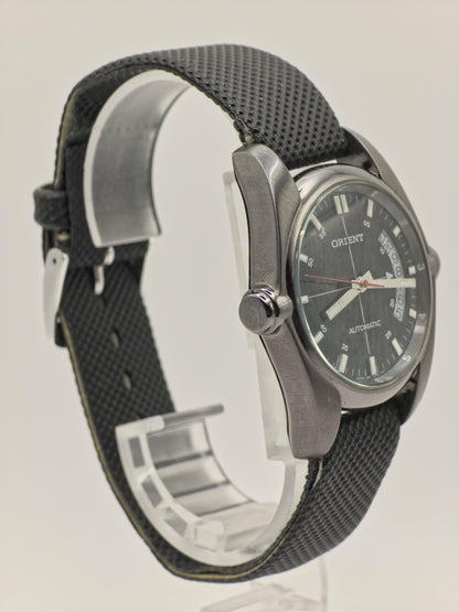 Orient Automatic Vintage Watch | Date Pointer Dial | Stainless Steel | Black Dial | - 22