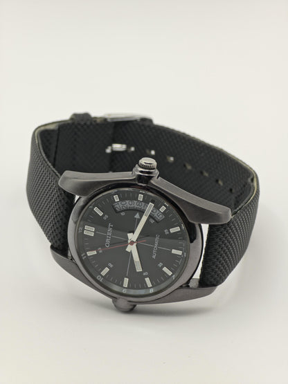 Orient Automatic Vintage Watch | Date Pointer Dial | Stainless Steel | Black Dial | - 22
