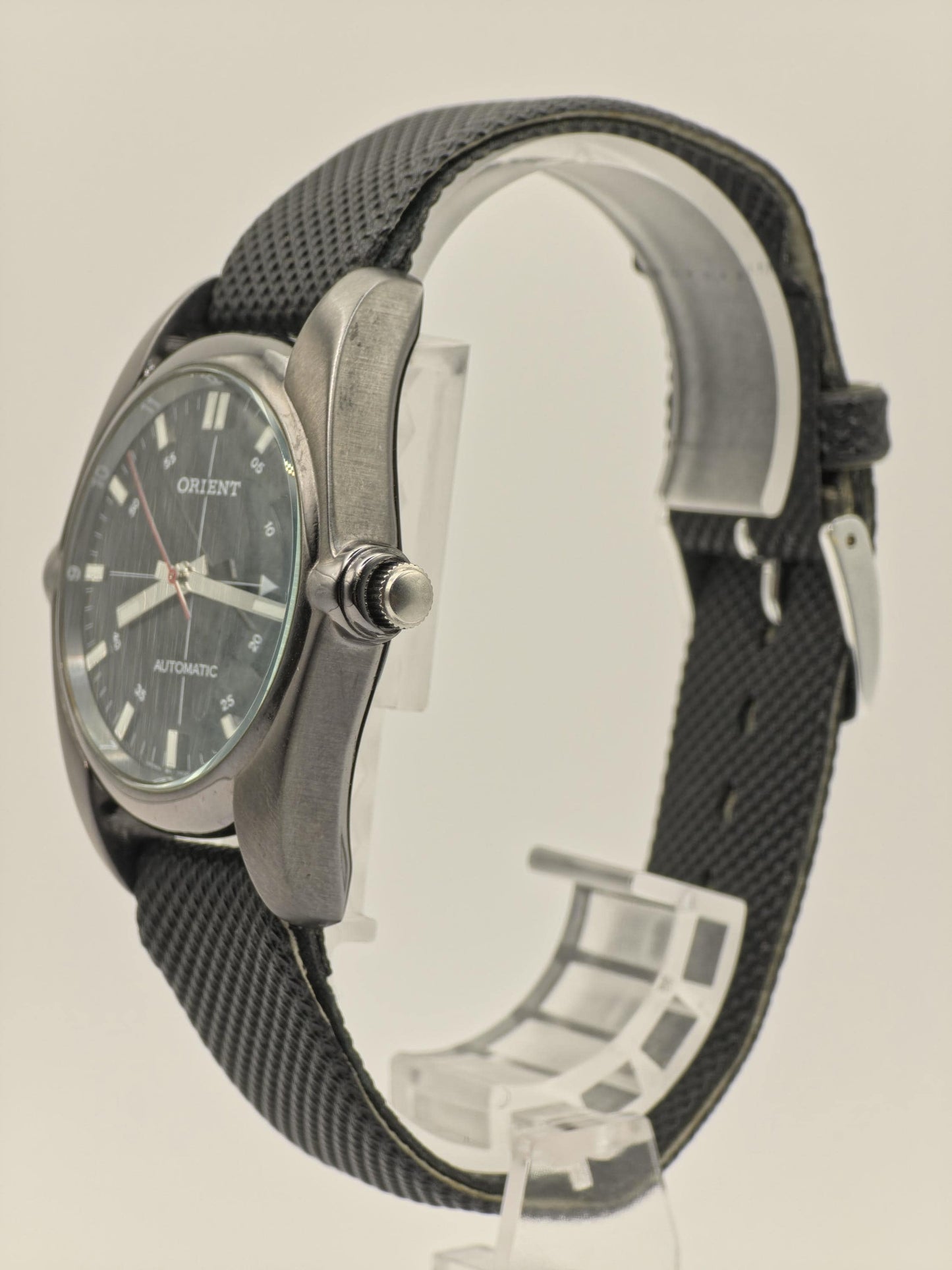 Orient Automatic Vintage Watch | Date Pointer Dial | Stainless Steel | Black Dial | - 22