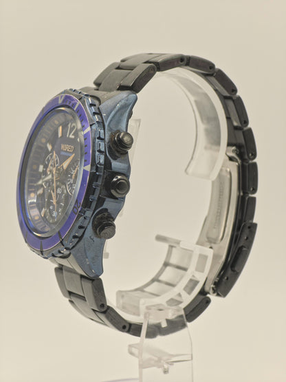 Wired Chronograph Men’s Watch Blue Dial Stainless Steel Bracelet Ref. 385152 | - 97