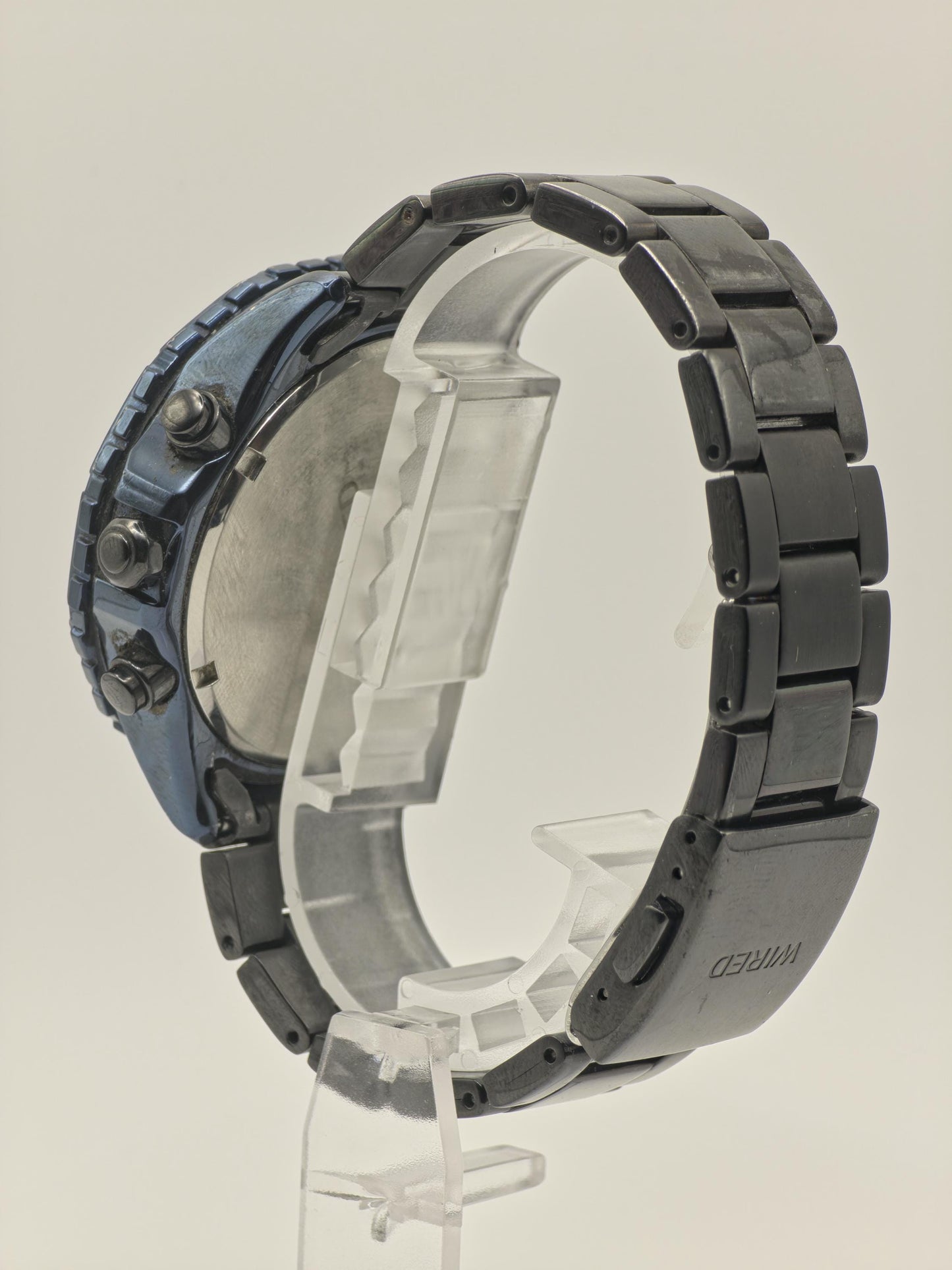 Wired Chronograph Men’s Watch Blue Dial Stainless Steel Bracelet Ref. 385152 | - 97