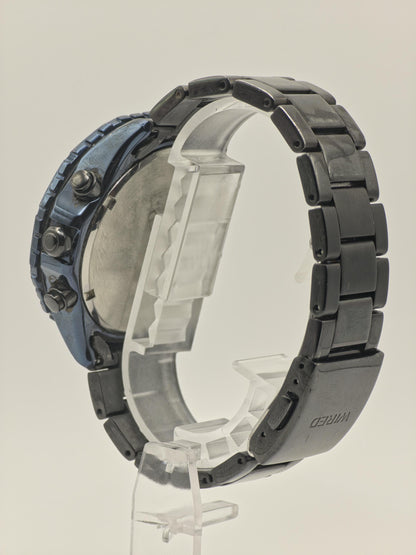 Wired Chronograph Men’s Watch Blue Dial Stainless Steel Bracelet Ref. 385152 | - 97