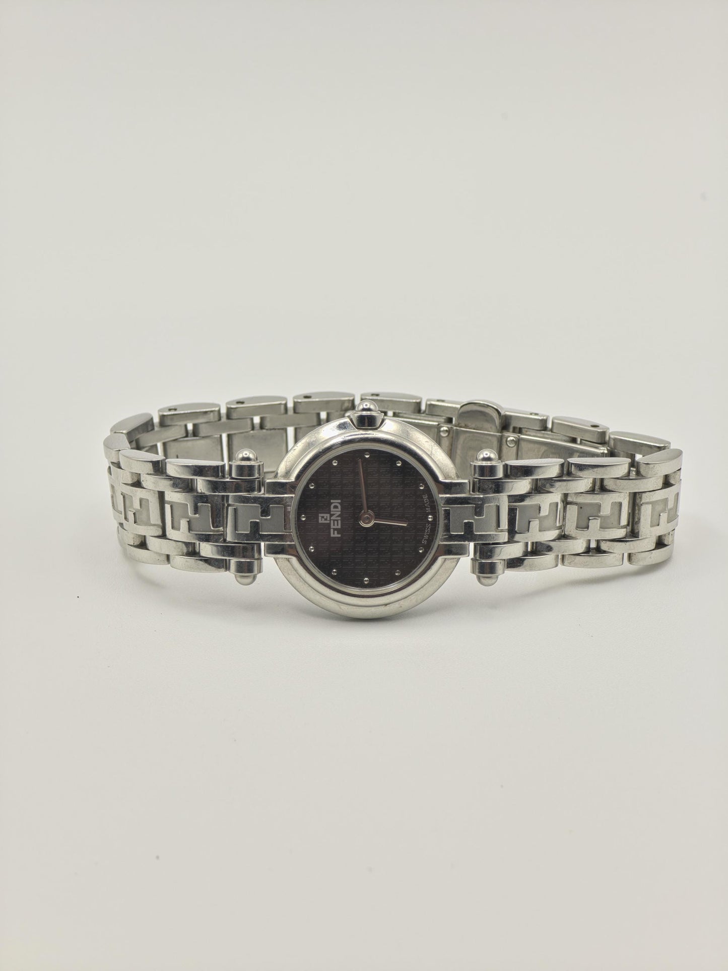 Fendi Women’s Quartz Watch Stainless Steel Bracelet Black Dial Ref. 750L 3ATM | - 99