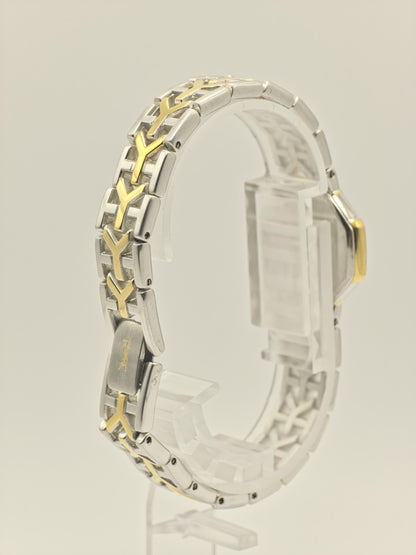 YSL Women’s Quartz Watch Octagonal Case Two-Tone Stainless Steel Bracelet White Dial Ref. 2200-226313YO | - 101