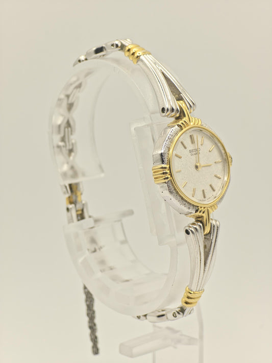 Seiko Women’s Quartz Watch Two-Tone Elegant Bracelet Silver Dial Ref. 2320-6490 | - 102