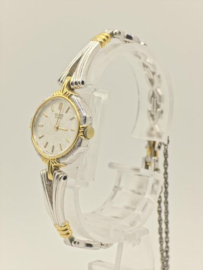 Seiko Women’s Quartz Watch Two-Tone Elegant Bracelet Silver Dial Ref. 2320-6490 | - 102