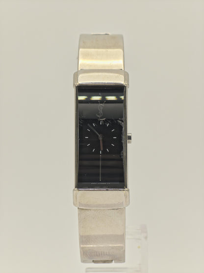 Vintage Yves Saint Laurent YSL 770136 Women’s Watch Rectangular Case Silver Tone Quartz Dress Watch | - 29