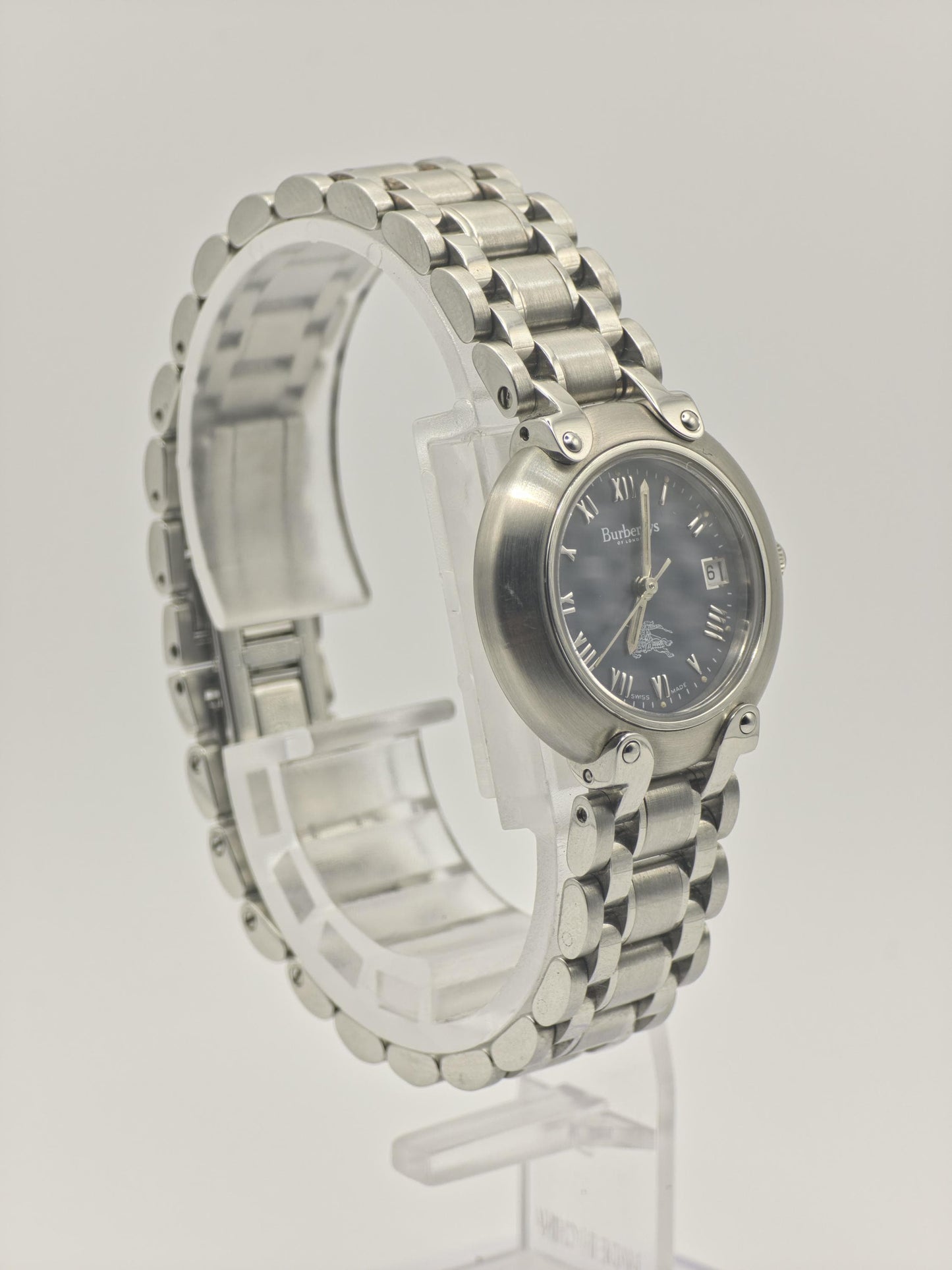 Burberrys Women Quartz Watch Stainless Steel Bracelet Blue Dial Ref. 11000L | - 103