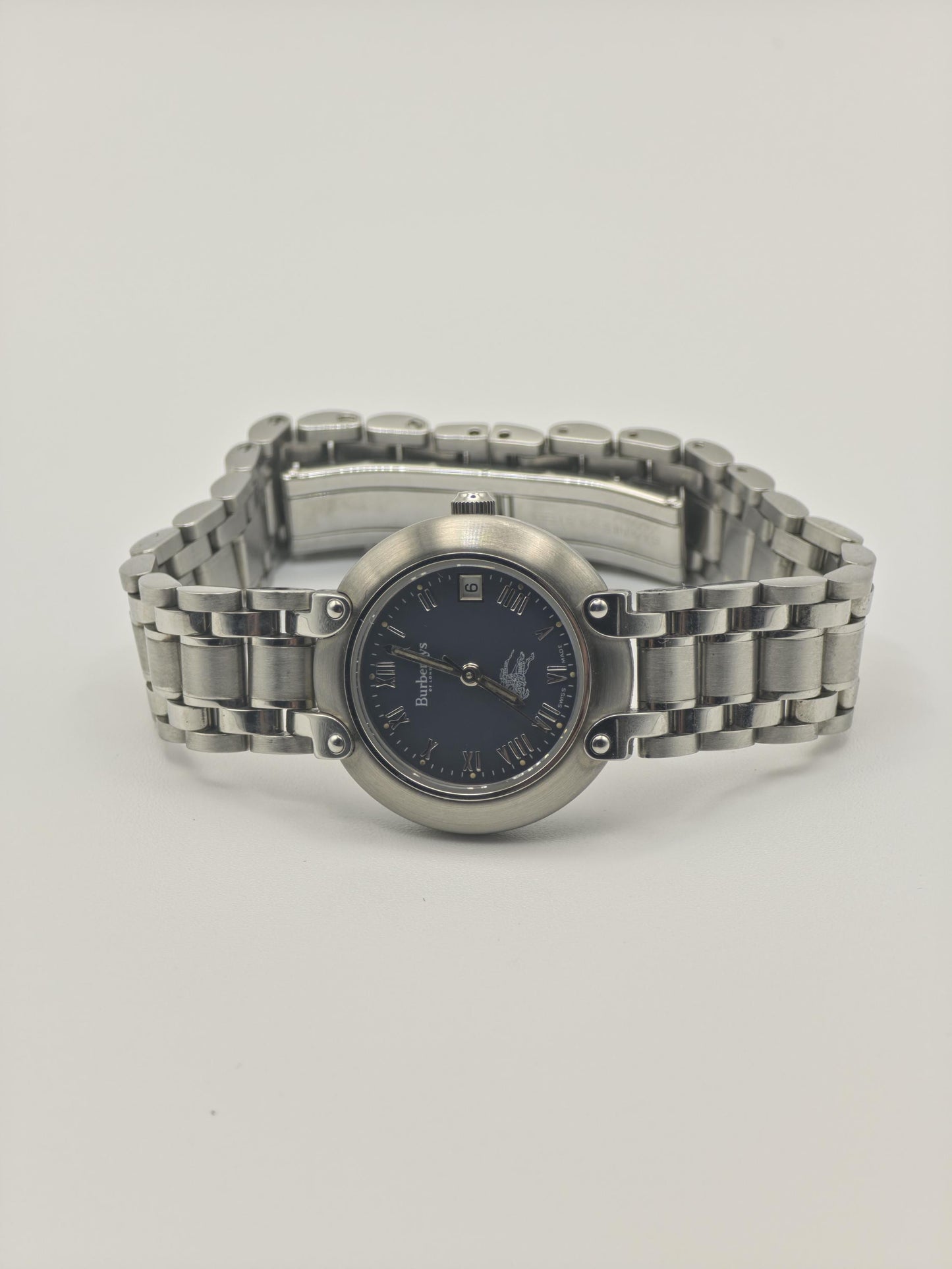 Burberrys Women Quartz Watch Stainless Steel Bracelet Blue Dial Ref. 11000L | - 103