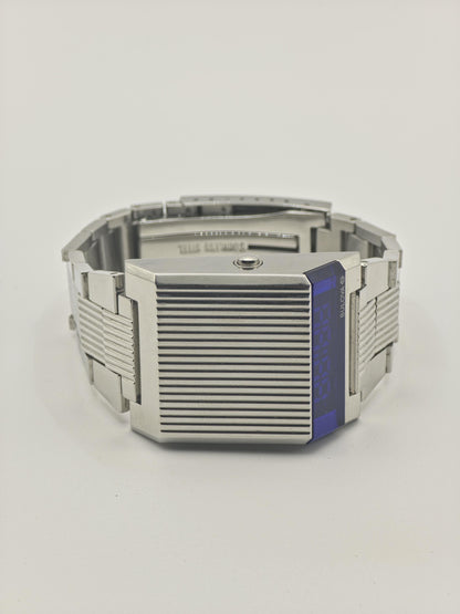 Bulova Computron Men’s Digital Watch Stainless Steel LED Display - 108