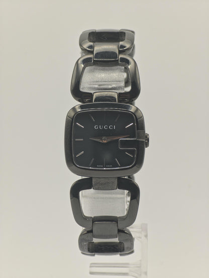 Gucci Women’s Black Dial Stainless Steel Watch Model 125.5 - 109