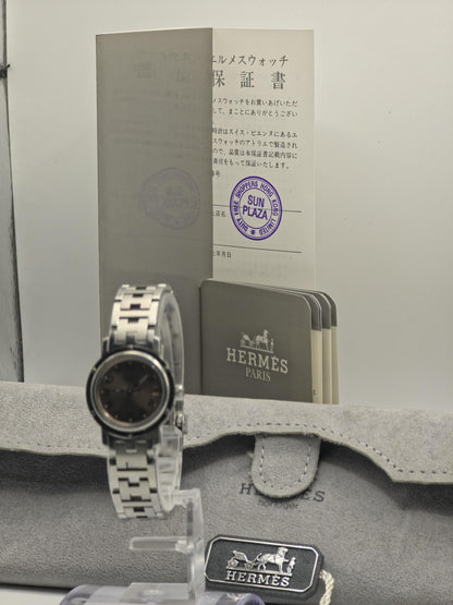 HERMÈS Women’s Swiss Quartz Watch – Stainless Steel Bracelet | - 112