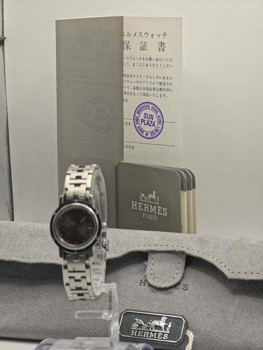 HERMÈS Women’s Swiss Quartz Watch – Stainless Steel Bracelet | - 112