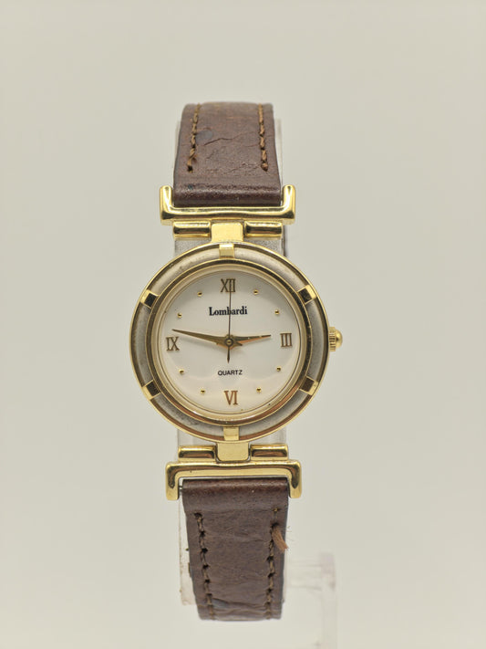 Lombardi Women’s Watch Ref. 219688 Gold Tone Case Quartz Swiss Style | - 35