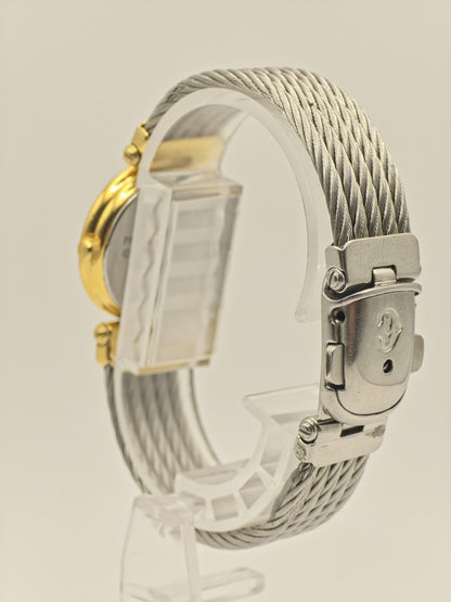 Philippe Charriol Quartz Watch Gold Tone Cable Bracelet Swiss Women Vintage | - 42