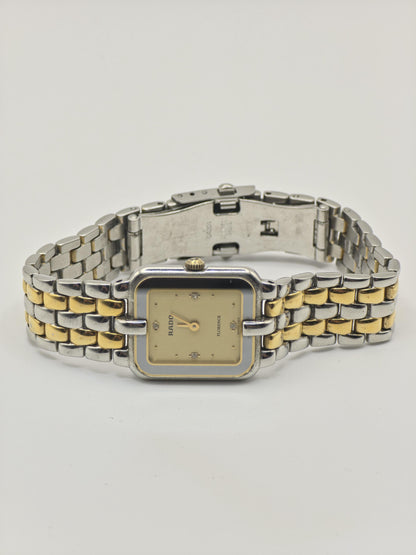 Rado Florence Quartz Watch Ref. 153.3654.4 Sapphire Crystal Two Tone Women Vintage | - 43