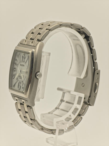 Elgin TitanSolar Solar Quartz Watch Ref. FK1282-C Stainless Steel Bracelet Women Vintage | - 48