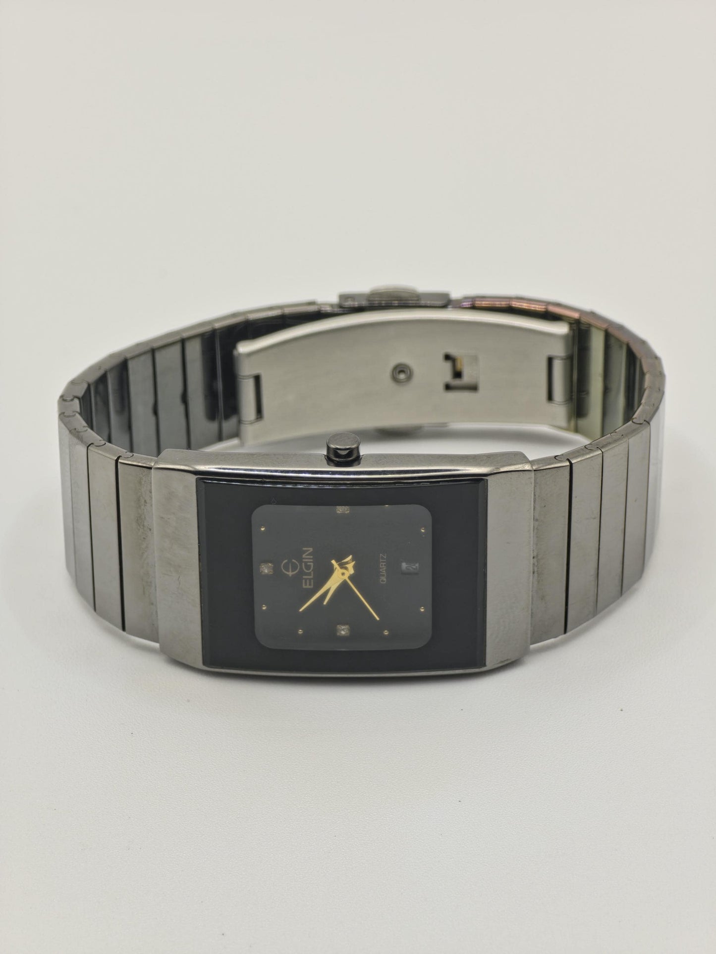 Elgin Quartz Watch Ref. FK1109-L1 Stainless Steel Bracelet Women Vintage | - 51