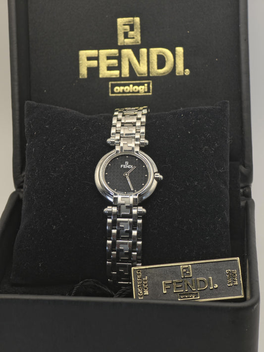 Fendi 750L Quartz Stainless Steel Watch Sapphire Crystal Women Boxed | - 57