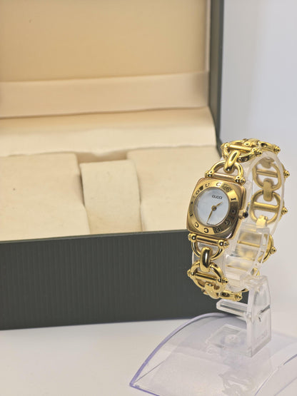 Gucci 6400L Gold Tone Quartz Watch Women Vintage Boxed Swiss Made | - 58