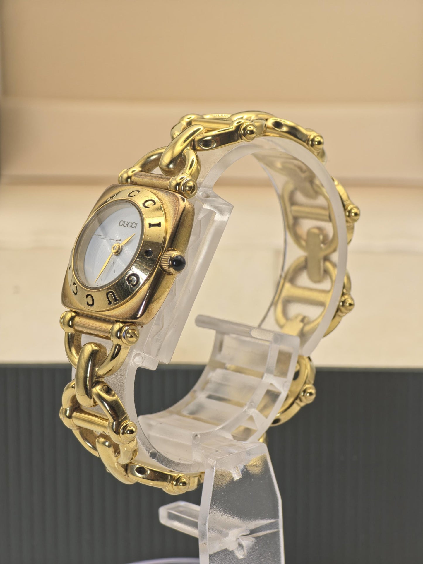 Gucci 6400L Gold Tone Quartz Watch Women Vintage Boxed Swiss Made | - 58