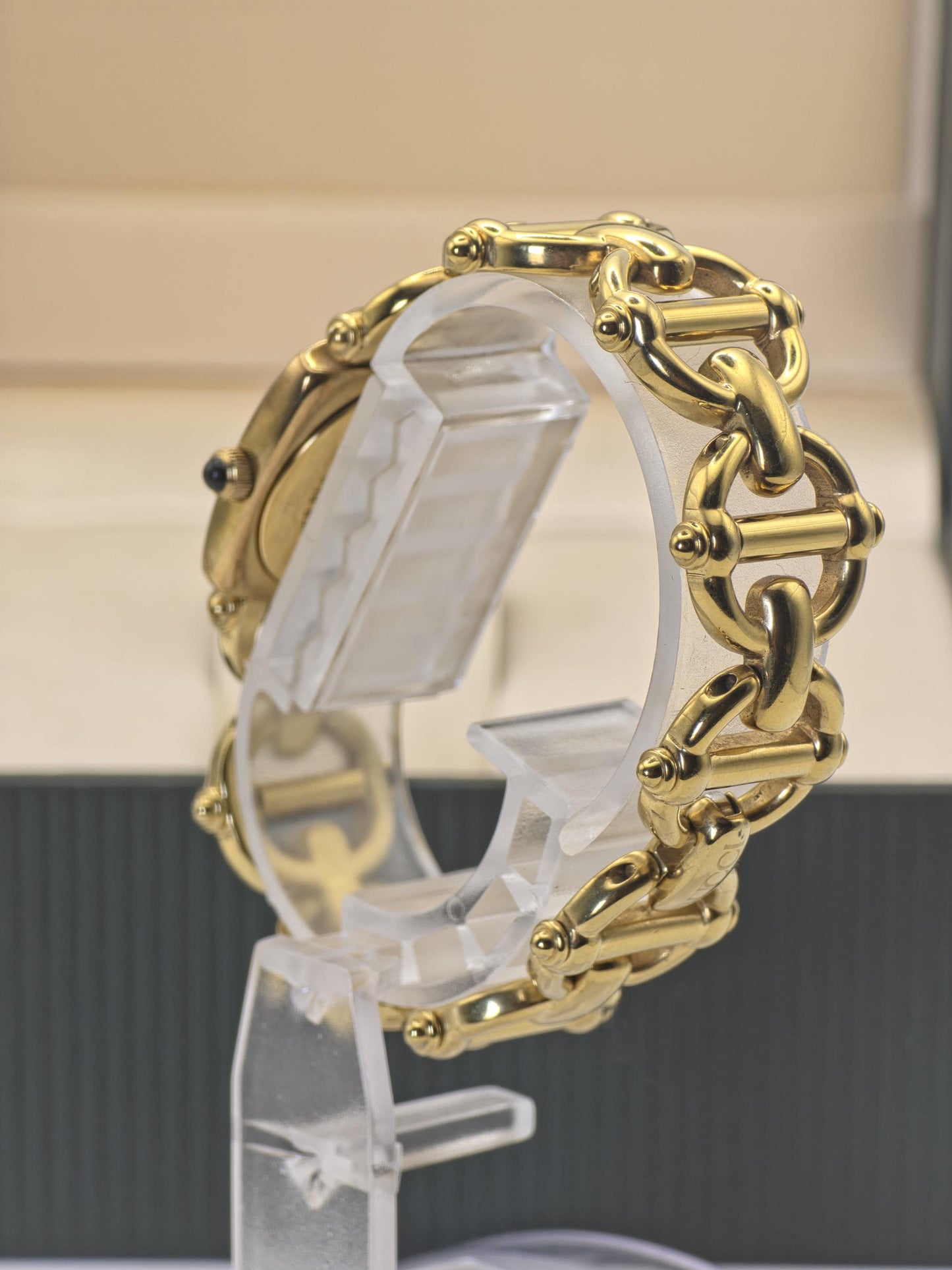 Gucci 6400L Gold Tone Quartz Watch Women Vintage Boxed Swiss Made | - 58
