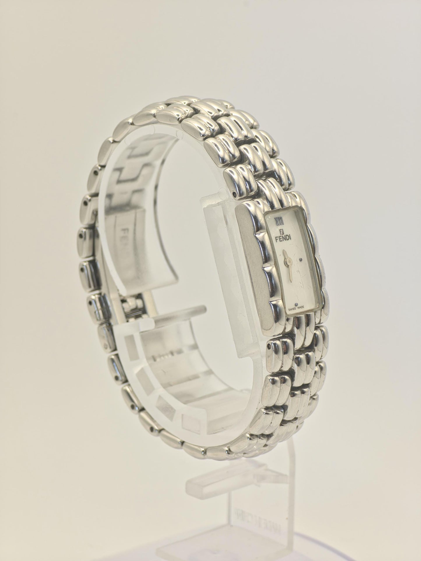 Fendi 660L Quartz Women’s Watch Stainless Steel Rectangular Case Box & Warranty | - 62