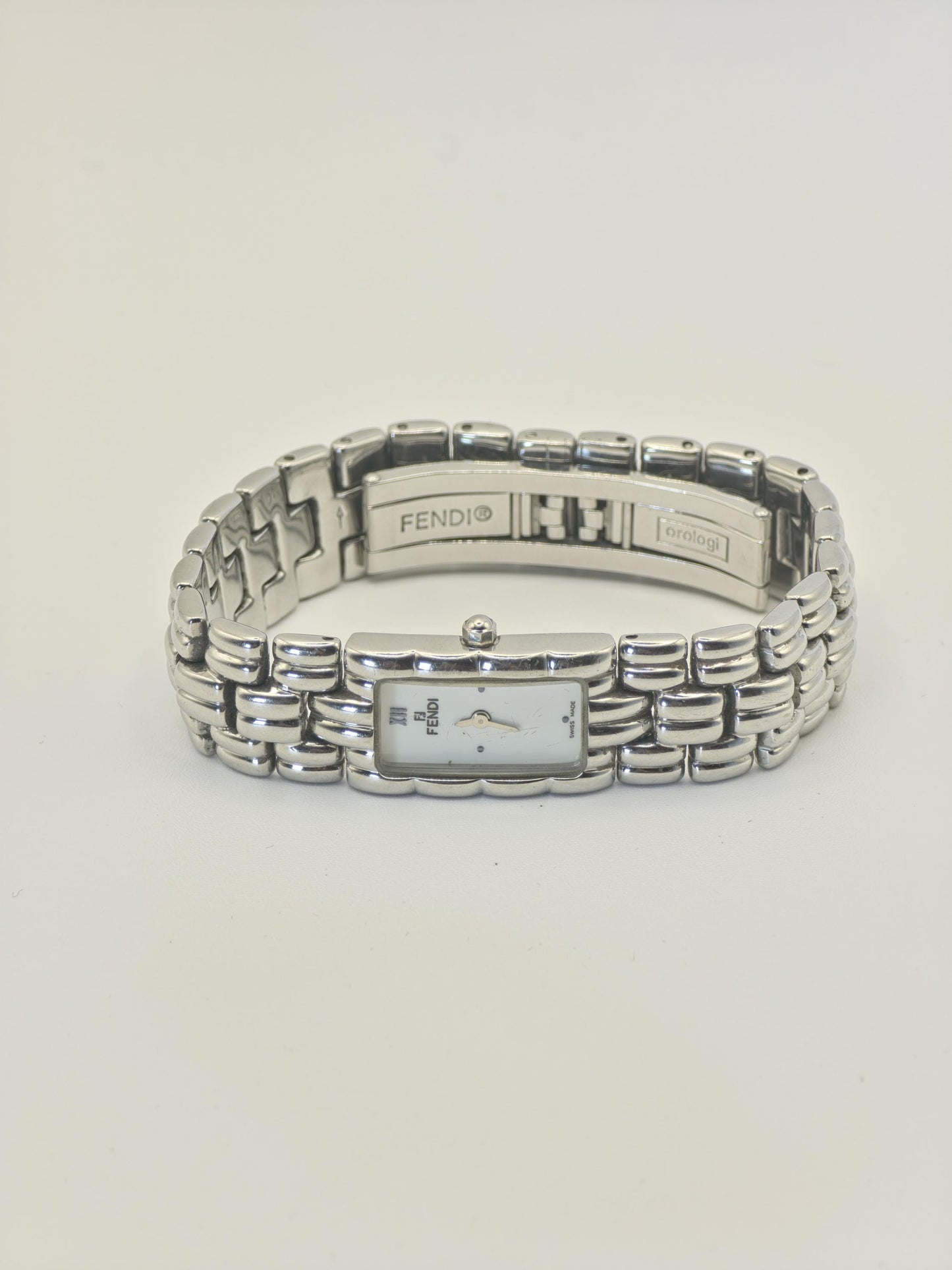Fendi 660L Quartz Women’s Watch Stainless Steel Rectangular Case Box & Warranty | - 62