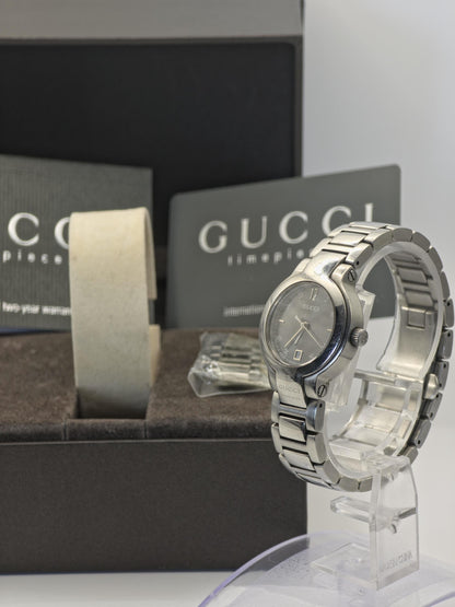 Gucci 8900L Quartz Women’s Watch Stainless Steel Date Box Warranty Extra Link | - 63