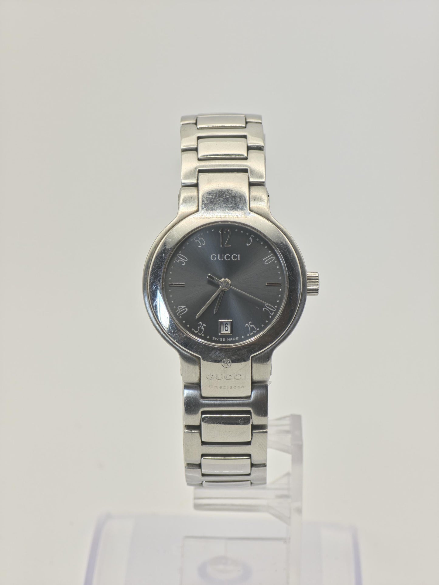 Gucci 8900L Quartz Women’s Watch Stainless Steel Date Box Warranty Extra Link | - 63