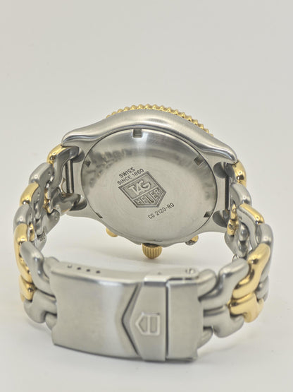 TAG Heuer CG-2120-R0 Men's Automatic Chronograph 200M Two Tone Steel Watch Swiss Made | - 70