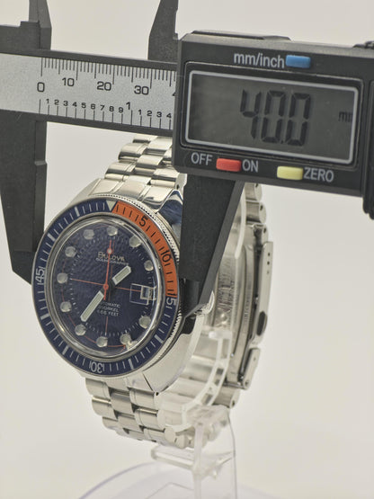 Bulova Oceanographer Automatic Snorkel 666 Feet Men's Dive Watch 96B321 Stainless Steel | - 71